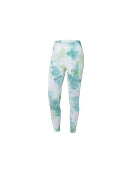 Mallas de fitness joluvi tie dye mujer amarillo/menta