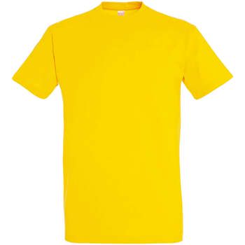 Sols Camiseta IMPERIAL camiseta color Amarillo-100% algodón para mujer