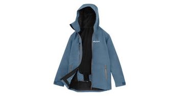 Chaqueta impermeable lagoped everide azul