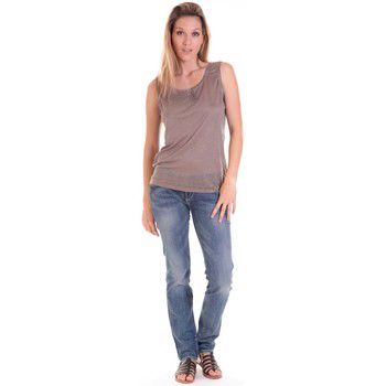 Sud Express Blusa DEBARDEUR DOTESSE BRONZE para mujer