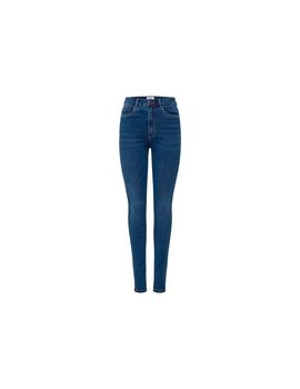 Pantalón only royal skinny bj13964 dark azul denim mujer