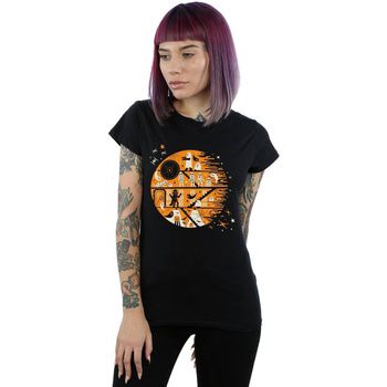 Disney Camiseta manga larga Death Star para mujer