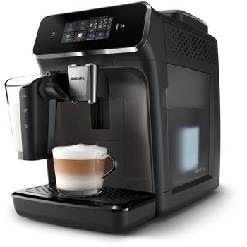 Philips Serie 2300 EP2334/10 Cafetera Espresso Automática con Molinillo y Depósito para Leche 15 Bar