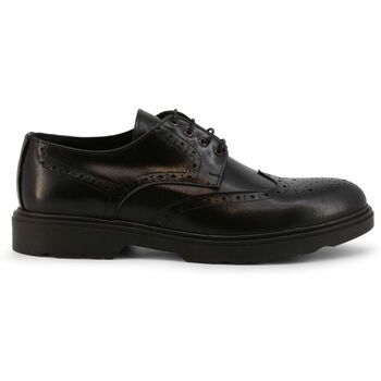 Duca Di Morrone Zapatos Bajos Dante - Leather Black para hombre