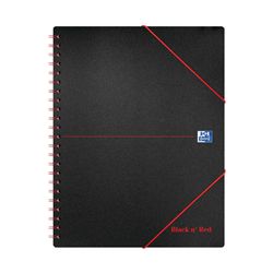 Black n' Red Wirebound Polypropylene Meeting Book 160 - 100104323