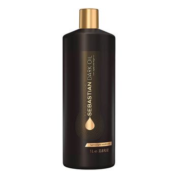 Dark Oil Conditioner - 1000 ml - Sebastian Professional - Acondicionador ligero que proporciona brillo.