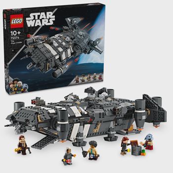 LEGO 75374 Star Wars: Skeleton Crew - The Onyx Cinder, Set de Construcción de Nave Estelar de