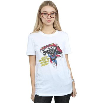 Dc Comics Camiseta manga larga New Ride para mujer