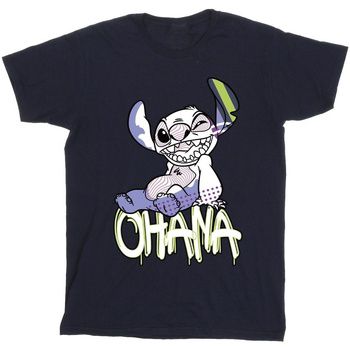 Disney Camiseta manga larga Ohana para niña