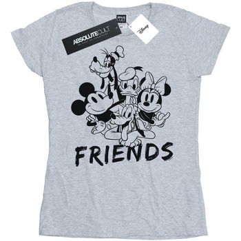 Disney Camiseta manga larga Mickey Mouse And Friends para mujer