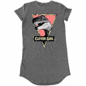 Jurassic Park Camiseta manga larga Clever Girl para mujer