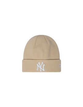 Gorro new era new york yankees essential beige