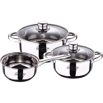 San Ingnacio Cassel Batería de Cocina 5 Piezas Acero Inoxidable