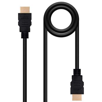 Nanocable Cable HDMI 1.4 de Alta Velocidad HEC Audio Video Con Ethernet 1.8m Negro