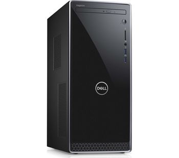 DELL Inspiron 3670 Intelu0026regCore i3 Desktop PC - 1 TB HDD, Black & Silver, Black