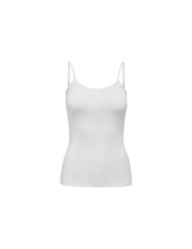 Camiseta only jdyava singlet cloud dancer mujer