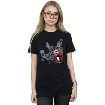 Disney Camiseta manga larga Nightmare Before Christmas Ghosts Of Jack para mujer