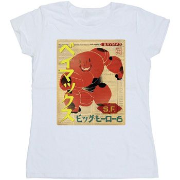 Disney Camiseta manga larga Big Hero 6 para mujer