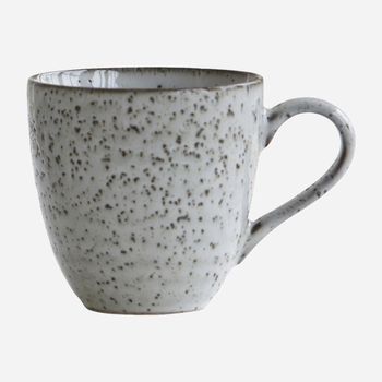 Taza rustic cerámica y mármol gris