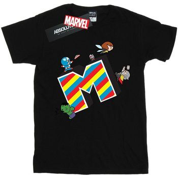 Marvel Camiseta manga larga M Is For para mujer