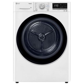 LG RH80V9AV4N Secadora Bomba de Calor Carga Frontal 8Kg A+++ Blanca