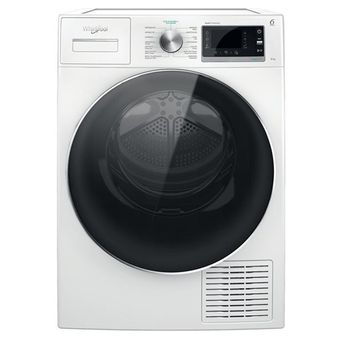 Secadora Condensación - Whirlpool W6 D94WR SPT , 9 Kg, Bomba de Calor, Blanco