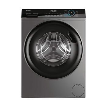 Lavadora Libre Instalación - Haier HW90-B149398S-IB, 9 kg, 1400 rpm, Gris antracita