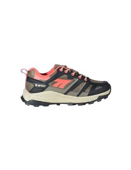 Zapatillas de montaña hi-tec toubkal low waterproof black/taupe/p