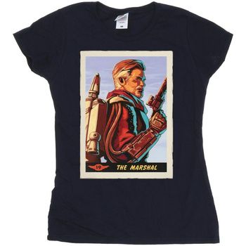 Disney Camiseta manga larga The Mandalorian The Marshal para mujer