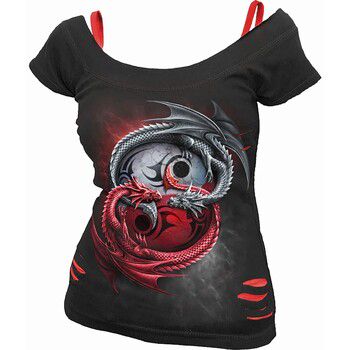 Spiral Camiseta Infinity Dragons para mujer