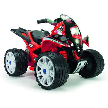 Injusa Quad The Beast Quad Eléctrico 12V Rojo