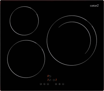 Inducción cata ilm3280 con 3 zonas de cocción 7100 w