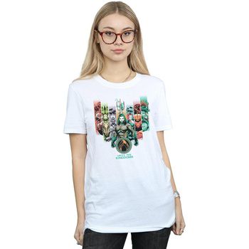 Dc Comics Camiseta manga larga Unite The Kingdoms para mujer