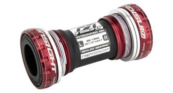 Eje de pedalier insight 68 73mm bsa bsc rojo