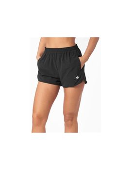 Pantalón de pádel wilson team short negro mujer