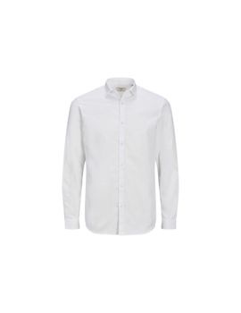 Camisa jack and jones blacardiff white hombre