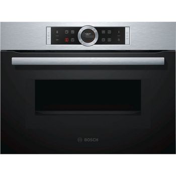 Bosch CMG633BS1 Horno Compacto Multifunción con Microondas 45L Negro/Inox