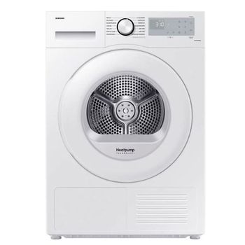 Secadora Condensación - Samsung DV80CGC0B0THEC, Bomba de Calor, 8 Kg, Blanco