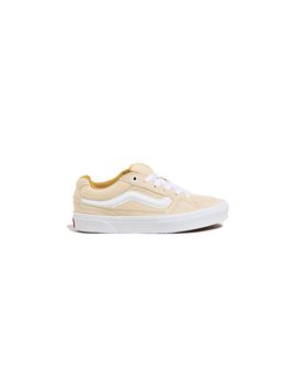 Zapatillas vans caldrone retr crema mujer