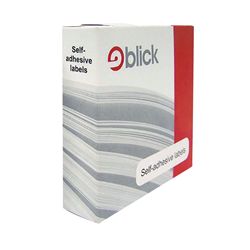 Blick Labels in Dispensers Round 19mm Yellow (1280 Pack)