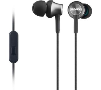 SONY MDR-EX450AP Earphones - Grey, Grey