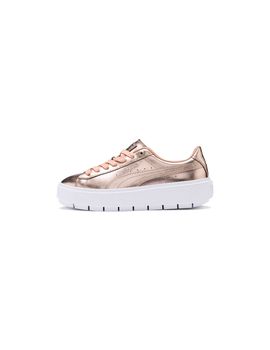 Zapatillas puma sportswear basket platform trace luxe mujer