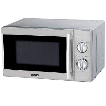 Wonder WMW2700GX Microondas con Grill 20L 700W Acero Inoxidable