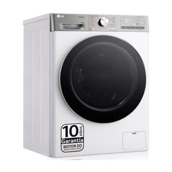 Lavadora Libre Instalación - LG F4WR9513A2W, 13 Kg y 1400 RPM, Autodose, Blanco