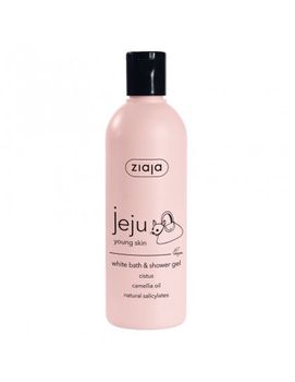 JEJU Gel de ducha y baño blanco