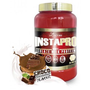 Nutrisport Invicted Insta Pro Isolate 907gr Choco Brownie One Size Red
