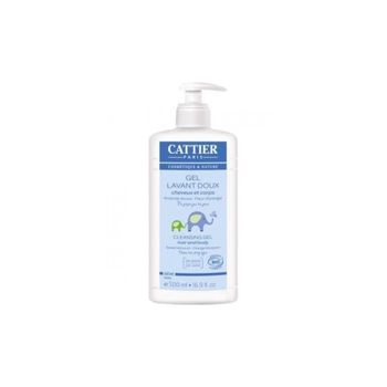 gel de baño cabello y cuerpo bebe 500ml.