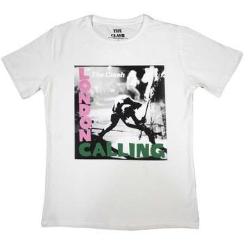 The Clash Camiseta manga larga London Calling para mujer