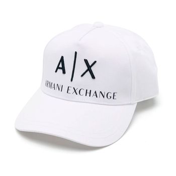 Armani Exchange Gorras Y Viseras Hombre - Blanco Talla Os