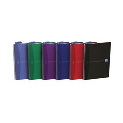 Oxford Card Cover Wirebound Notebook A4 Assorted (5 Pack) 100105331